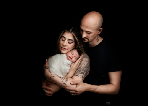 Newborn Baby with Familz photos photo shoot zurich