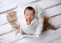 Natural Neugeborene Baby Fotoshooting in Zurich