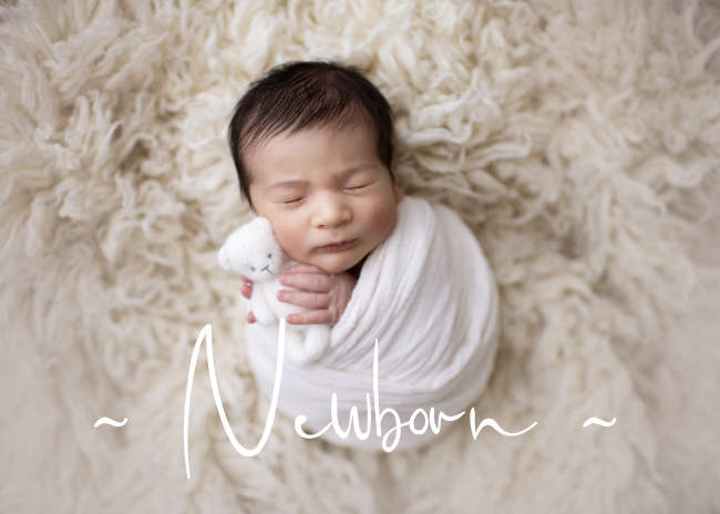 Newborn baby photo shoot zurich